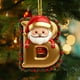 thumbnail image 2 of Decoraciones de Árbol de Navidad 26 Letras Colgante Ornamentos Personalizados para la Decoración Del Hogar, 2 of 3
