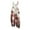 Pink, variant on WTOBBY Women's Retro Suspender Jumpsuit Pants with Halloween Print, Casual Loose Fit in Cotton Linen Blend, Comfortable and Stylish for Everyday Wear,Hot PinkL