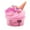 Pink, variant on Flmtop 60ml Adult Kid Cute Candy Ice Cream Slime Clay Plasticine Mud Decompression Toy