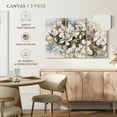 thumbnail image 5 of Elephant Stock Soft Peach Blossom Wall Art - Horizontal Multi Panel Canvas - Living Room Wall Decor - Floral And Botanical Multi Panel - Beige And White Decor By Patricia Pinto - 65" x 42", 5 of 8