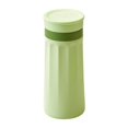 thumbnail image 1 of Botella para hacer cubitos de hielo, recipiente reutilizable para beber con tapa a prueba de fugas, vaso para hielo, Verde, 1 of 9