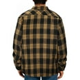 thumbnail image 5 of GENTS BLISS Flannel Shirts for Men Plaid Button Up Men Shirts Fleece Men Jacket Coat with Pocket, 5 of 14