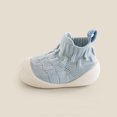 thumbnail image 3 of BFHHYA Baby Boy Girl First Walking Shoes Infant Non-Skid Indoor Elastic Sock Shoes Soft Sole Breathable Sneakers, 3 of 4