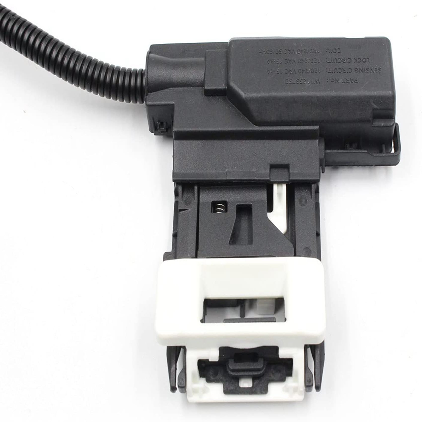 6X W11307244 W10682535 Washer Lid Lock Switch Replacement(3 Wires) for ,Washing Machine Lid DoorLatch Assembly