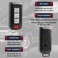 thumbnail image 4 of New Smart Prox Keyless Entry Remote Key Fob for 2008-2016 Mitsubishi Lancer Outlander (OUC644M-KEY-N), 4 of 5