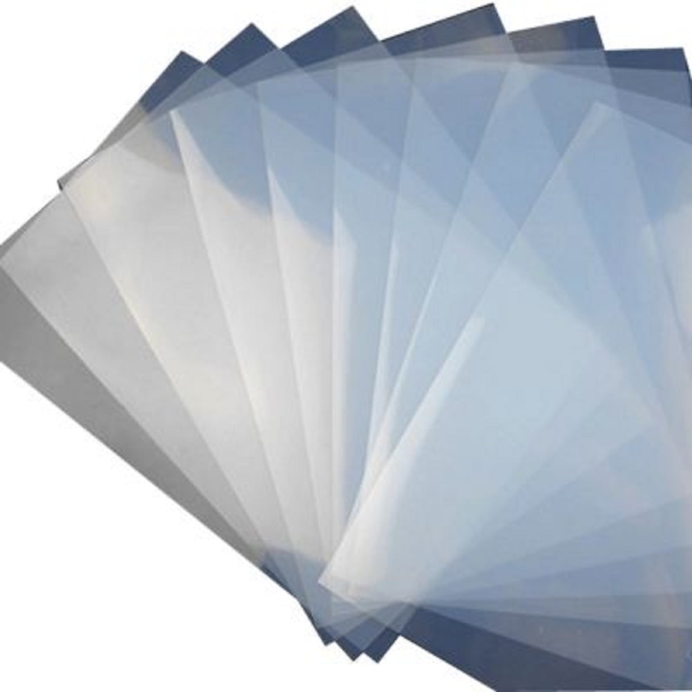 8.5x11，Waterproof Inkjet Screen Printing Transparency Film for EPSON，50 sheets 