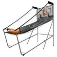 thumbnail image 3 of ZENSTYLE Foldable Basketball Arcade Game with LED Scoring & 8 Game Options Electronic Basketball Game Black, 3 of 8