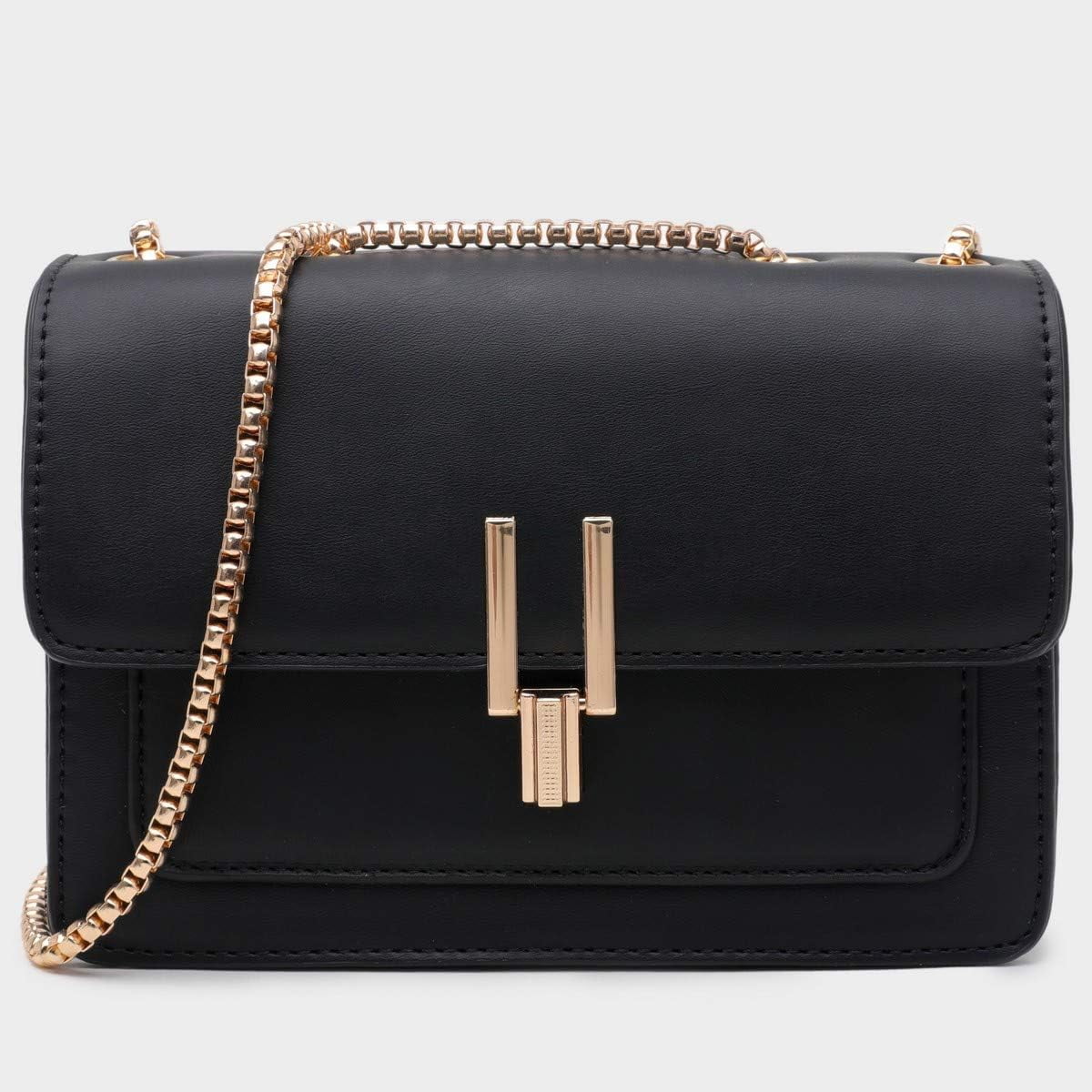 mirlewaiy Color-Block Crossbody Bags for Women Leather Cross Body Purses Cute Designer Handbags Shoulder Bag Medium Size