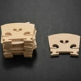 thumbnail image 6 of 10*Maple Wood Violin Bridges-brown, 6 of 8