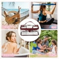 thumbnail image 7 of Unique Bargains 2pcs Clear Makeup Bags Waterproof Cosmetic Bags for Travel Zipper Makeup Pouch Black, Wine Red, 7 of 7