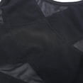 thumbnail image 4 of Women Bras Large Padded Underwear Front Buckle Breathable Comfortable Running Vest Bra Bras for Women Black 2XL, 4 of 8