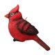 thumbnail image 3 of Adorno de pájaro rojo, estatuilla de cardenal, artesanía, decoración de cardenal, pájaro colgante de resina para ventana de decoración del hogar,, 3 of 9