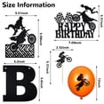 thumbnail image 2 of Motos Chalyna para decoración de fiesta, 84 piezas, con temática de motocross, 2 of 7