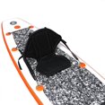 thumbnail image 3 of Kayak Seat Cushion Padded with Storage Bag Non-Slip Oxford Cloth Pad Canoe Boat Backrest Seats Back Support Sit on Top for Kayaking Rafting Canoeing_Perfect Gift, 3 of 5