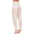 thumbnail image 4 of Pantalones de pijama femeninos Sunloudy, pantalones largos de cintura elástica con ribete de encaje de color sólido, ropa de dormir para mujer, S/M/L/XL/XXL Sunloudy  moda, 4 of 6