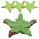 thumbnail image 3 of 60 piezas de sépalos, pétalos, flores artificiales, cálices, sépalos de tela, hojas verdes de plantas para ramos de bricolaje., 3 of 6