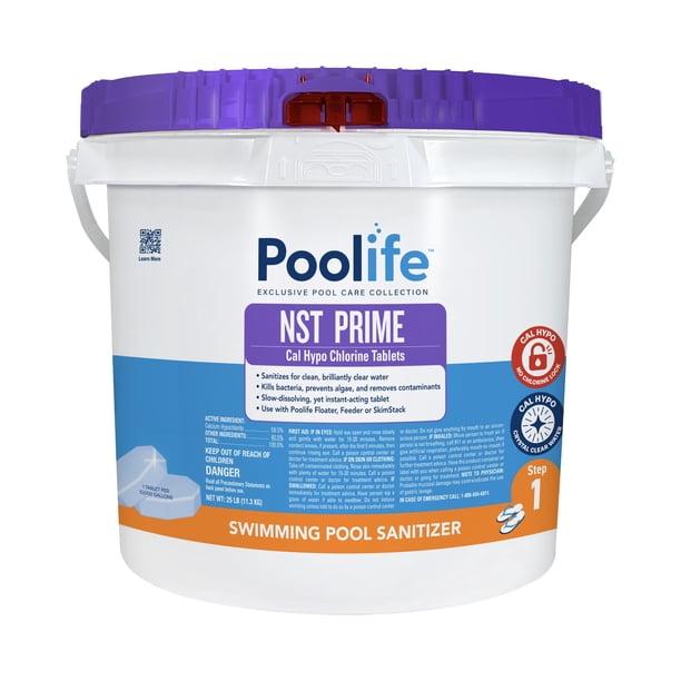 Tabletas de cloro Poolife NST para el saneamiento de piscinas de 9,17 kg