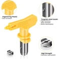 thumbnail image 4 of 5Pcs Reversible Airless Paint Nozzles with Tip Guard Set, Sprayer Paint Machine and Spraying Parts(215 315 417 523), 4 of 7