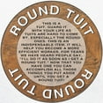 thumbnail image 3 of CafePress - Roundtuit T Shirt - 100% Cotton Ringed T-Shirt, 3 of 4