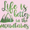 thumbnail image 2 of CafePress - Life's Better Mountains Infant Bodysuit - Baby Light Bodysuit, Size Newborn - 24 Months, 2 of 4