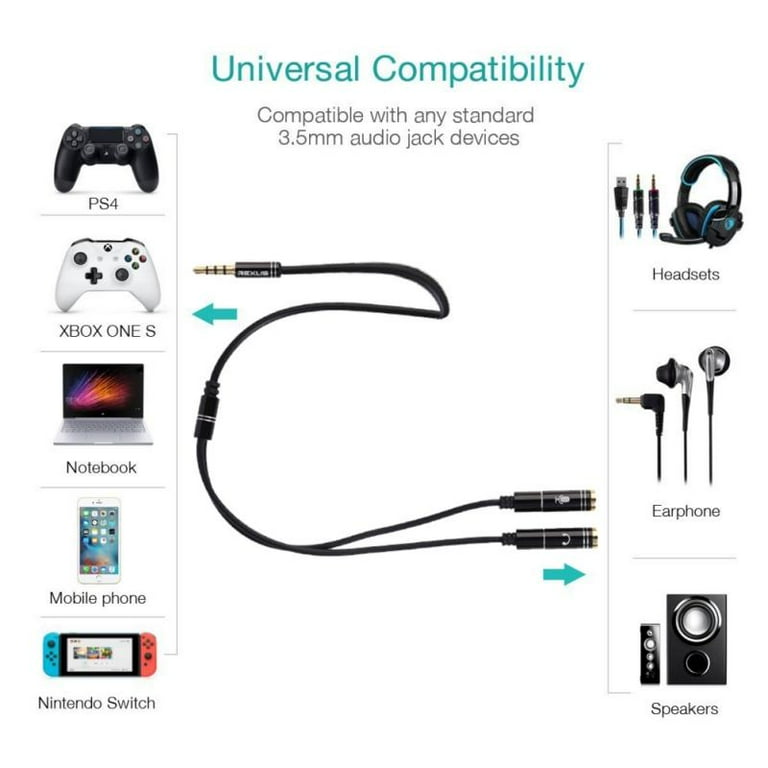 Audio splitter ps4 best sale controller