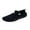 Black, variant on Men's Water Shoes Aqua Socks Slip on Hook & Loop
