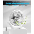 thumbnail image 4 of Ventilador de escritorio portátil recargable Viniper de 3 velocidades con rotación de 180°, 4 of 7