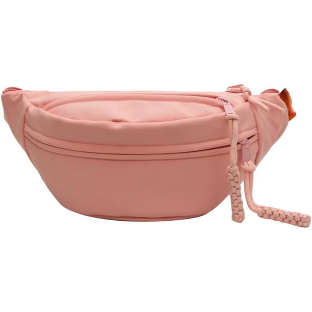 LHSHID Fanny Pack for Women Casual Crossbody Bag Travel Sports Running Waist Belt Bum Chest Bags Purse (Red)