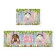 thumbnail image 2 of Bjutir Doormat Easter Kitchen Rugs And Mats Set Of 2 Cushioned Fatigue Kitchen Floor Mat Non Kitchen Rug Set Comfort Standing Mats, 2 of 6