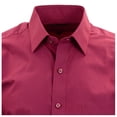 thumbnail image 3 of Manchester Camisa de Vestir Regular Fit  Vino, 17" Cuello 33" Manga Manchester 5006A, 3 of 4