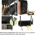 thumbnail image 6 of Black Braided Cable Management Sleeves Wire Loom Tubing Cord Protector Self-Wrapping, 6 of 7
