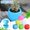 AS SHOWN, variant on TIMIFIS Planter Mini Stone Ball Flower Pots Succulents Small Flower Pots Rainbow Pots Office DecorFall