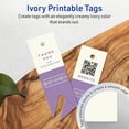 thumbnail image 3 of Avery Banner Rectangle Flag Tags, 1" x 3", Matte Ivory, 400 Total, 3 of 9