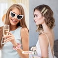 thumbnail image 4 of Accesorios para el cabello Aileam, seda satinada, dama de honor, boda, 12 unidades, 4 of 7
