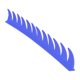 thumbnail image 3 of Cuernos Adorno Mohicano Para Cascos Motos Azul Kinlley, 3 of 6