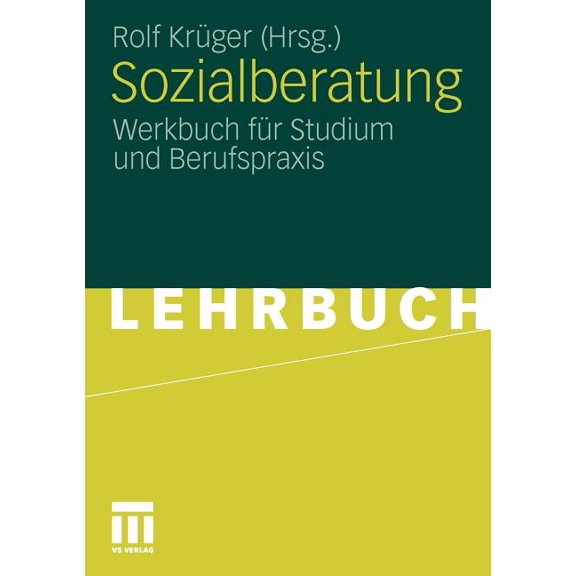 Sozialberatung: Werkbuch Für Studium Und Berufspraxis, (Paperback)