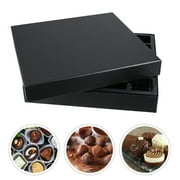 Empty Chocolate Candy Boxes for Packing, Party Present Packaging Containers, Unique Wraps for Special Occasions