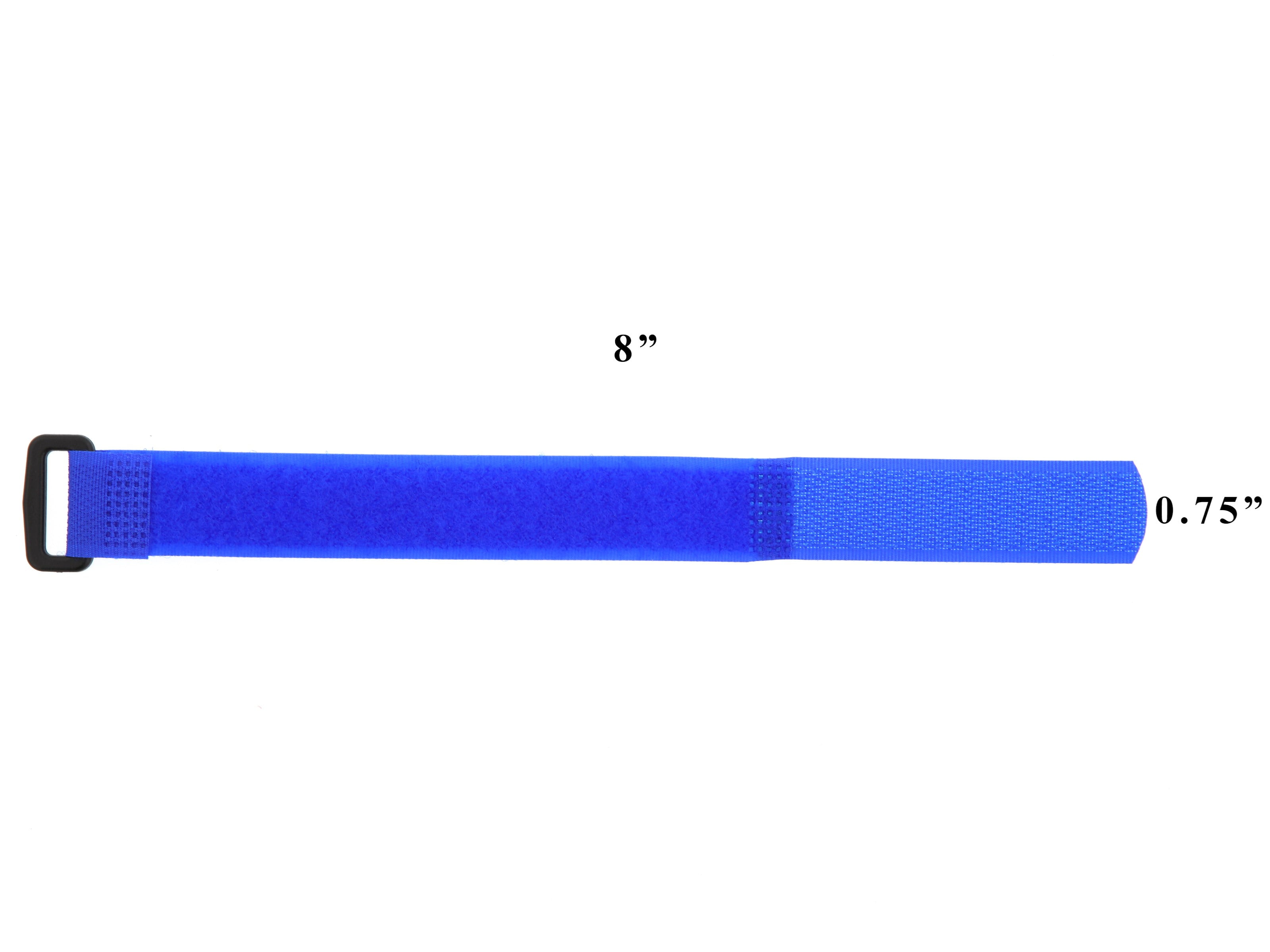 Secure Cable Ties 8 inch Multi-Color Cinch Strap - 5 Pack