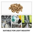 thumbnail image 2 of Mobutofu 60Pcs Copper Knurled Nut Threaded Embedment Nut for Home Injection Molding Applications, 2 of 6