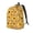 Medium, variant on Abstract Leopard Print Sunflower Pattern Durable Canvas Backpack for Men & Women – Stylish & Lightweight – Adjustable Straps, Multiple Pockets – Fits 15-17 Inch LaptopsSmall