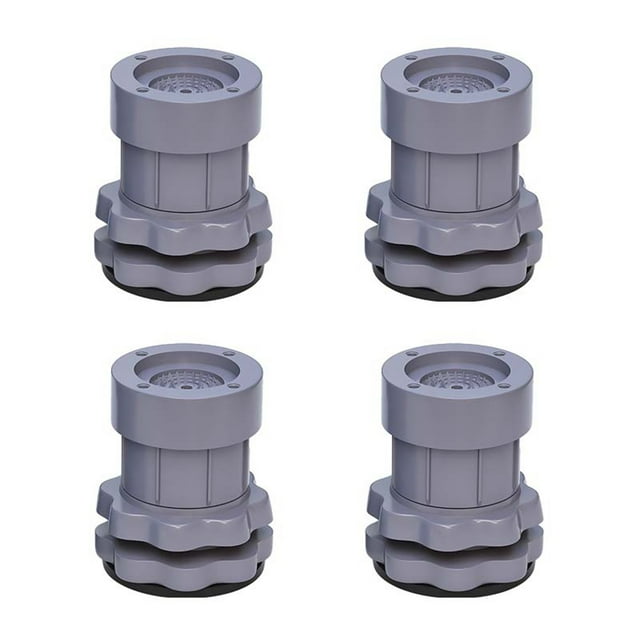 Support de Base Réglable Durable pour Appareils Électroménagers et Meubles - Tapis de Réfrigérateur Support de Base et -Support de Vibration