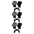 thumbnail image 3 of maskred Exquisite Craft Fingerless Gloves Combination Of Fashion And Functionality Compression Gloves 3Set, 3 of 6