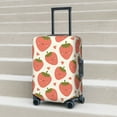 thumbnail image 5 of Uemuo Hand Drawn Strawberry Printed Washable Luggage Cover - Fashion Suitcase Protector Fits 18-32 Inch Luggage -Large, 5 of 9