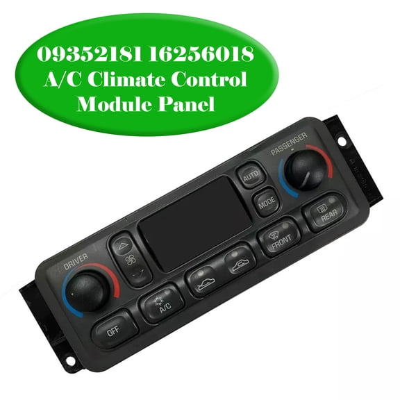 A/C Climate Control Module Panel 09352181 16256018 for Corvette C5 1997-2004