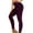 Purple, variant on Moxiu Women's Winter Fleece Lined Leggings - High Waisted Tummy Control Butt Lift Yoga Workout Pants White,XL