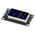 thumbnail image 2 of LAFGUR Digital Display Module,4 Digit Tube LED 7 Segment Display TM1637 Driver Digital Optoelectronic Module Blue 0.36in,Digital LED Tube, 2 of 8