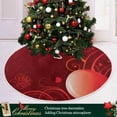 thumbnail image 6 of GZHJMY Valentine's&nbsp;Day Love Heart&nbsp;Tree&nbsp;Skirt, Double&nbsp;Layers Xmas Tree Skirts for Valentine's&nbsp;Day, Holiday Party Indoor Outdoor Home Office Ornaments, 48", 6 of 6