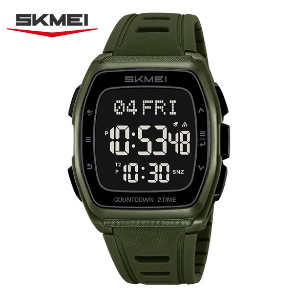 Mens Fashion Military Multifunction Digital Watches 50M Water Resistant Electronic LED Backlight Sports Watch Unisex Outdoor Sport Watch