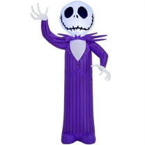 Disney 3.5 ft LED Airblown Jack Skellington in Purple Suit Halloween Inflatable
