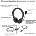 thumbnail image 5 of Computer headset with microphone 9D Stereo Headset USB Headset Co, 5 of 5
